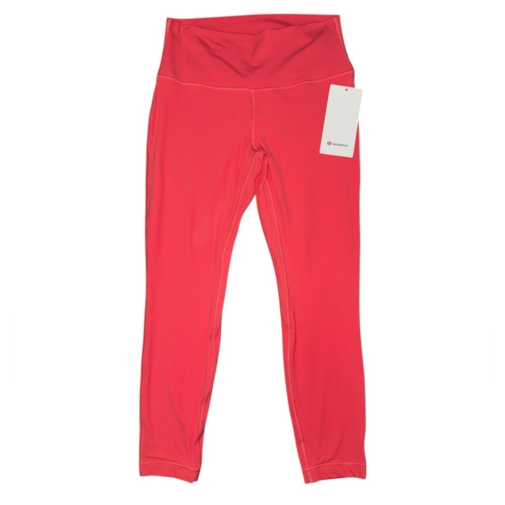 Lululemon NWT Align HR 25” Leggings Pink Lychee Size 10 High Rise Nulu